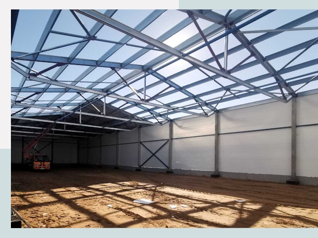 Строительство сенохранилищ в Бугульме