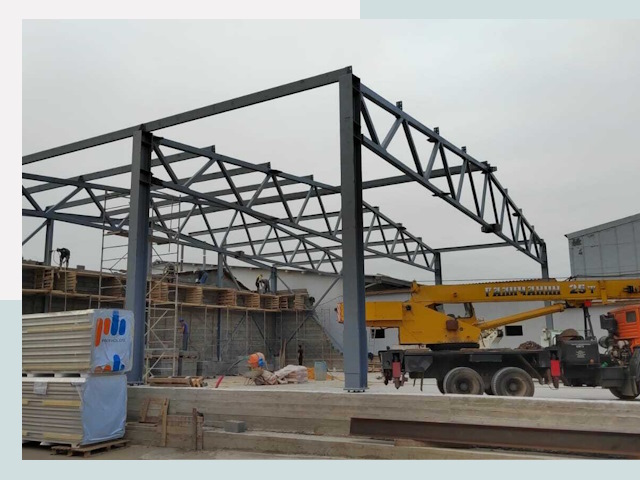 Строительство цехов в Бугульме