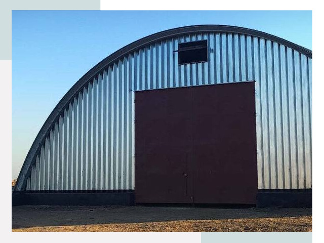 Бескаркасные ангары в Бугульме