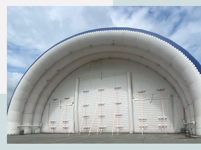 Пневмокаркасные ангары от СтальСтрой-Бгл по цене от 606 руб.