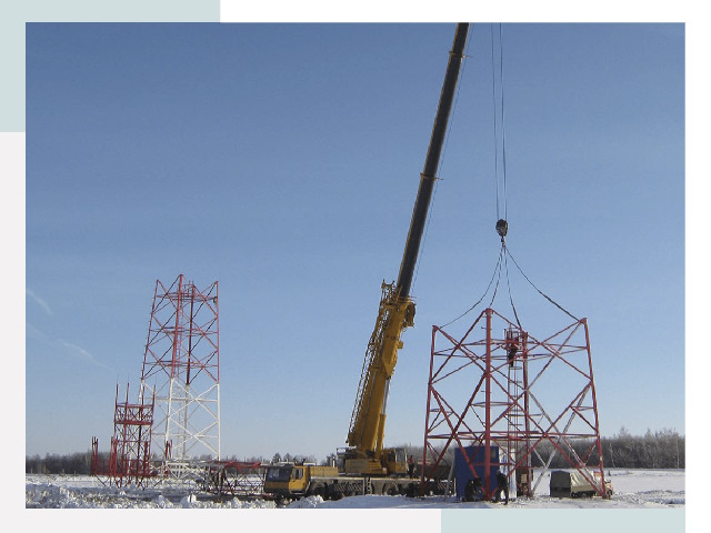 Монтаж вышек связи в Бугульме