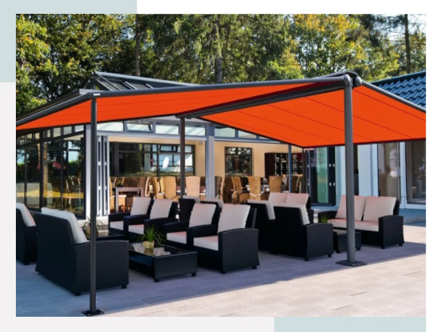 Навесы для кафе и ресторанов в Бугульме