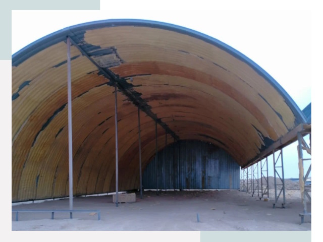 Реконструкция ангаров в Бугульме