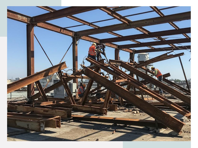 Демонтаж металлоконструкций в Бугульме от 606 руб.