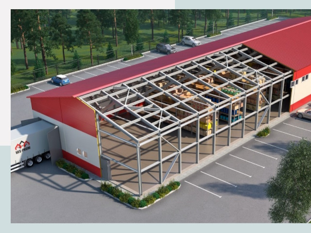 Проектирование ангаров в Бугульме от 606 руб.