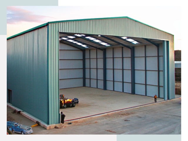 Строительство ангаров в Бугульме